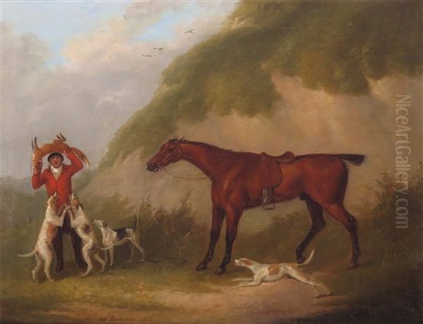 Hunting Scenes by John Nost Sartorius