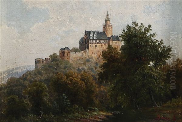 Il Castello Oil Painting by Pietro Sassi