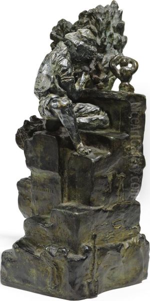 Le Jeune Sculpteur (the Young Sculptor) Oil Painting by Emile-Antoine Bourdelle