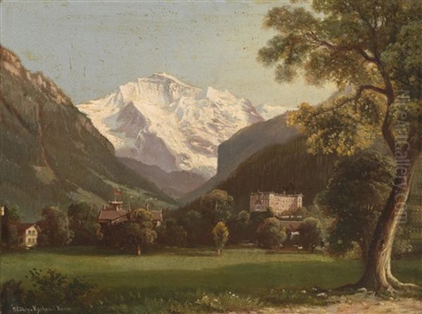 Jungfrau Mit Jungfraublick by Hubert Sattler