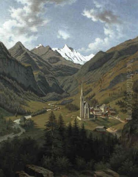 Heiligenblut Oil Painting by Hubert Sattler