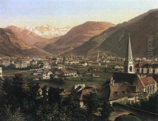 Ansicht Von Bozen by Hubert Sattler