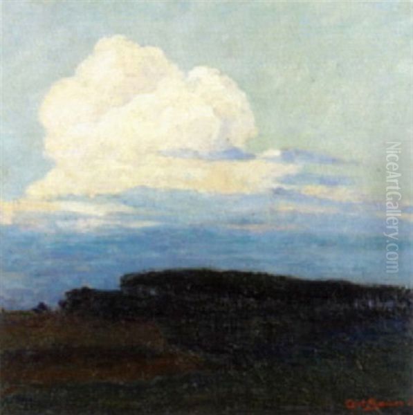 Wolke Uber Landschaft Oil Painting by Kurt Sauer