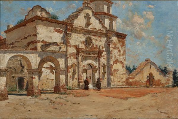 Mission San Luis Rey by Frank Paul Sauerwein