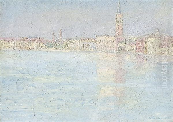 Venedig Oil Painting by George Sauter