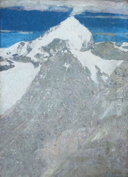 Dent Blanche Oil Painting by George Sauter