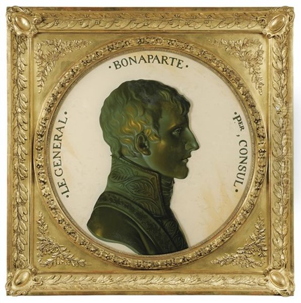 Portrait De Bonaparte, Premier Consul Oil Painting by Piat Joseph Sauvage