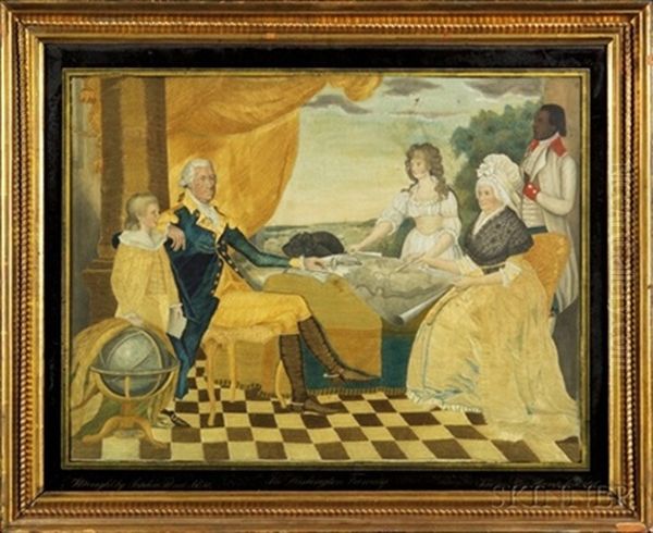 The Washington Family Oil Painting by Edward Savage