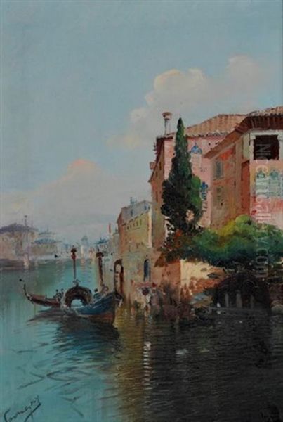 Venise Oil Painting by Paul Savigny