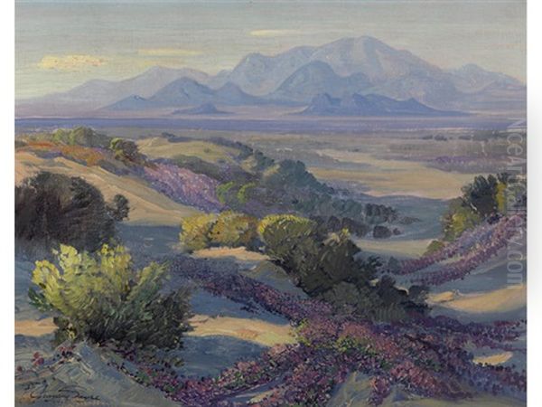 Desert Flowers Oil Painting by Fred Grayson Sayre