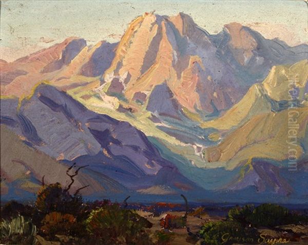 California Mountainscape Oil Painting by Fred Grayson Sayre