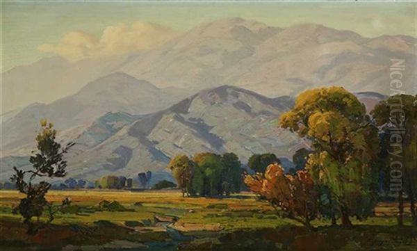 Owens Valley, California Landscape Oil Painting by Fred Grayson Sayre