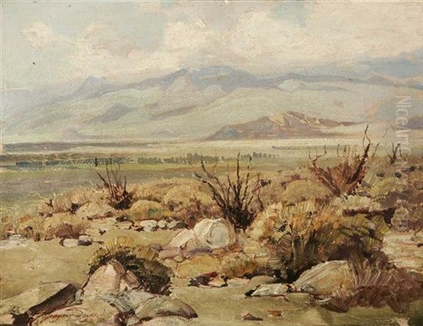 Desert Near Indio by Fred Grayson Sayre