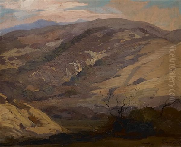 Untitled (dry Hills) Oil Painting by Fred Grayson Sayre