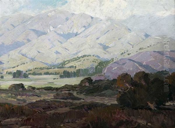 California Foothill Landscape Oil Painting by Fred Grayson Sayre