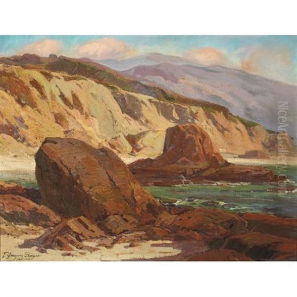 Woods Cove Oil Painting by Fred Grayson Sayre