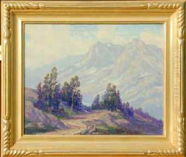 Sierra Landscape Oil Painting by Fred Grayson Sayre