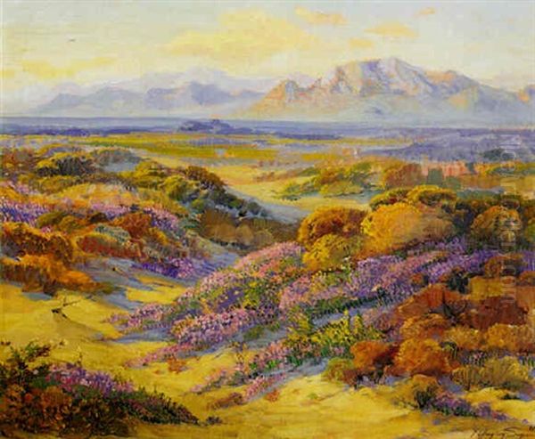 Flower Laden Dunes Oil Painting by Fred Grayson Sayre