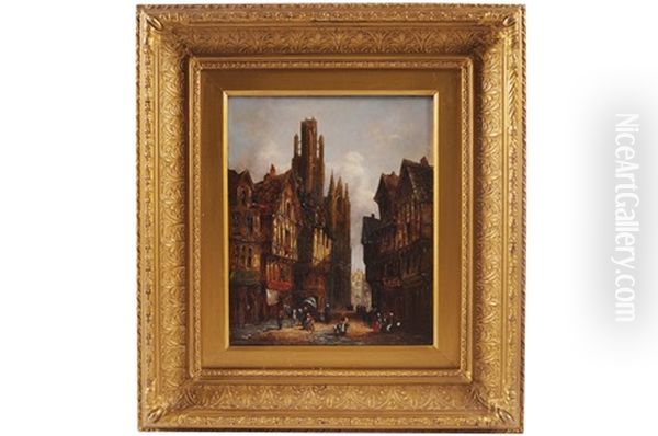 Rouen Oil Painting by Henry Schaefer