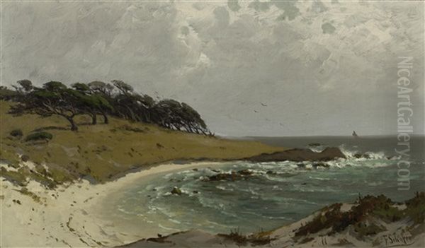 Cypress Point, Monterey Oil Painting by Frederick Ferdinand Schafer