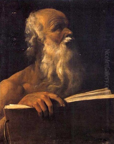 San Girolamo Oil Painting by Bartolomeo Schedoni