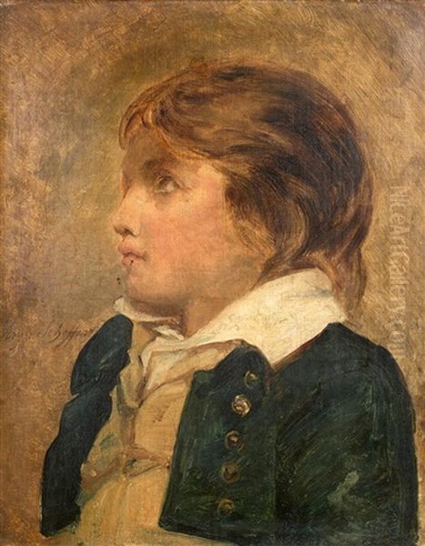 Portrait D'enfant Oil Painting by Ary Scheffer