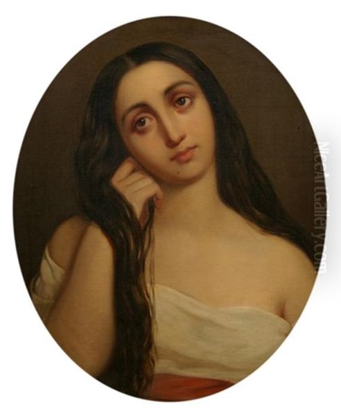 Mary Magdalene Oil Painting by Natale Schiavoni