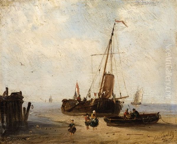 Eascape Oil Painting by Petrus Paulus Schiedges the Elder