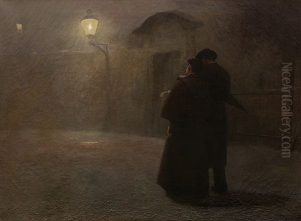 Na Kampe (milenci) by Jacob Schikaneder