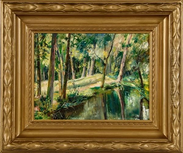 Paysage Forestier Oil Painting by Andrej Nikolajevich Schilder