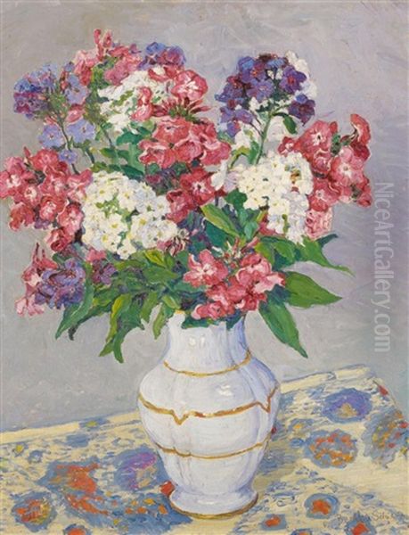 Blumenstillleben by Bertha Schilling