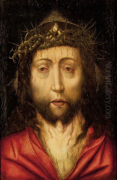 Le Christ De Douleurs Oil Painting by Albrecht Bouts