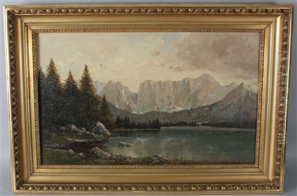 Weisenfelser See Oil Painting by Reinhart Schinzel