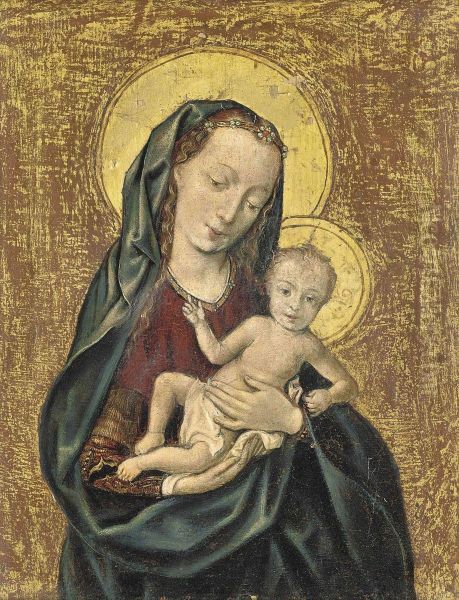 The Madonna And Child Oil Painting by Dieric the Elder Bouts