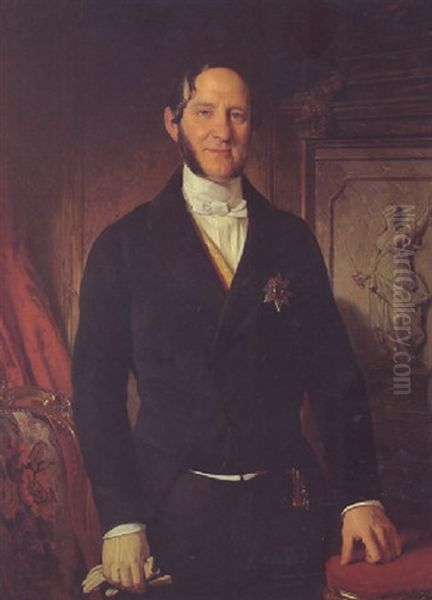 Anton Ritter Von Schmerling by Henry Guillaume Schlesinger