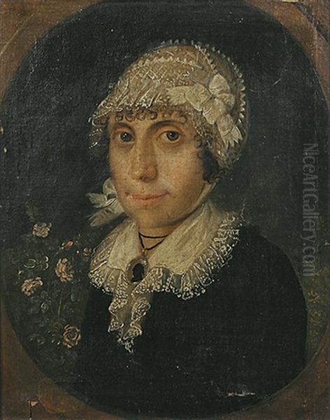 Bildnis Charlotta Wilhelmina Tringer Oil Painting by Johann Schlesinger