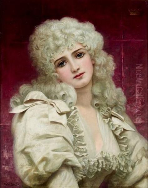 The Young Duchess Oil Painting by Herbert Gustave Schmalz