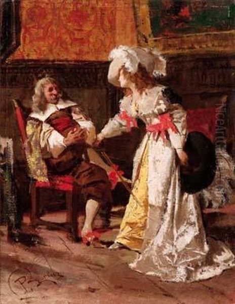 Babbo Capisce Oil Painting by Pietro Bouvier