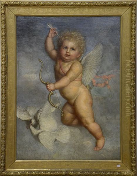 Cupidon Oil Painting by Guido Phillip Schmitt