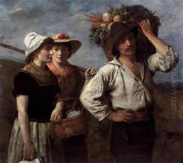 Heimkehr Von Der Ernte by Otto Franz Scholderer