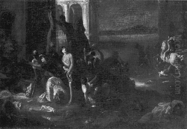 Le Massacre Des Innocents by Johann Heinrich Schoenfeldt