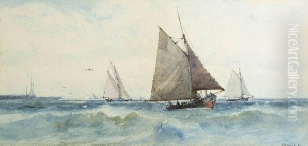 Sailboats by Alexander Bower