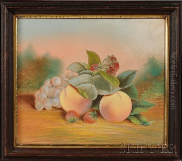 Still Life With Fruit. Oil Painting by John Bower