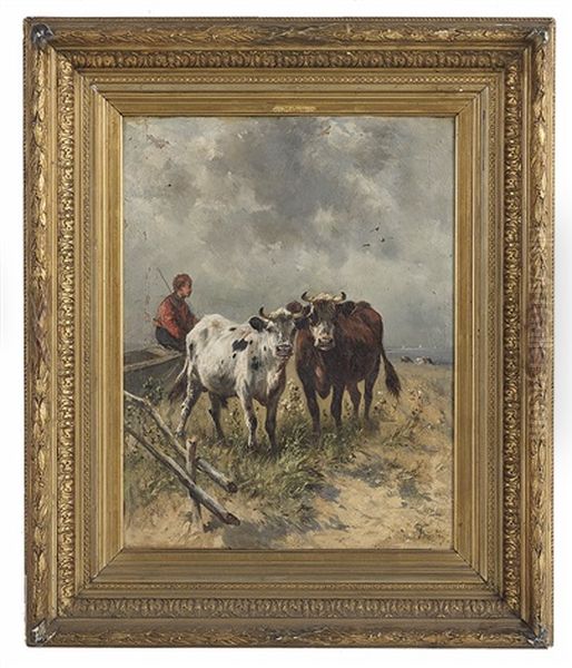 Tilling Oil Painting by Henry Schouten