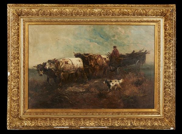 The Plow Oil Painting by Henry Schouten