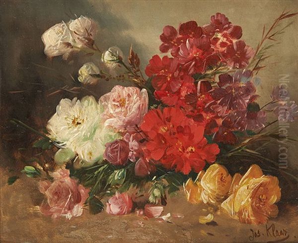 Jetee De Fleurs Oil Painting by Henry Schouten