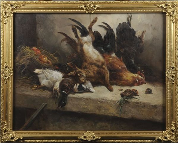 Nature Morte Au Gibier Oil Painting by Henry Schouten