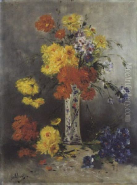 Bloemen Oil Painting by Henry Schouten