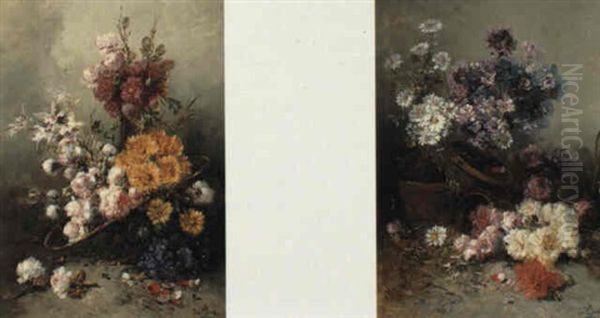 Floral Still Lifes Oil Painting by Henry Schouten