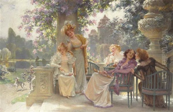 Springtime With Friends by Alois Hans Schram